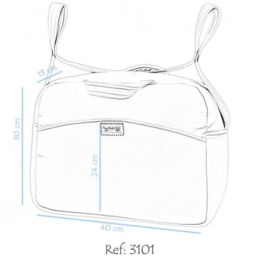 Bolso Canastilla Ecopiel Labrada Rosy Fuentes