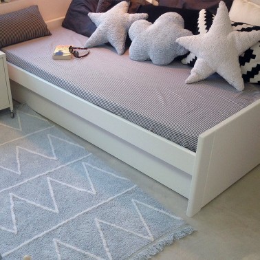 Cojin Lavable Nube Azul Lorena Canals