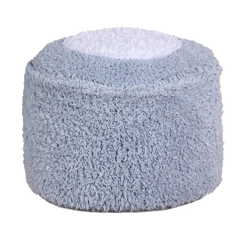 puff marshmallow round light blue lorena canals