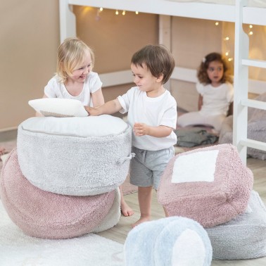 Puff Marshmallow Square Vintage Nude