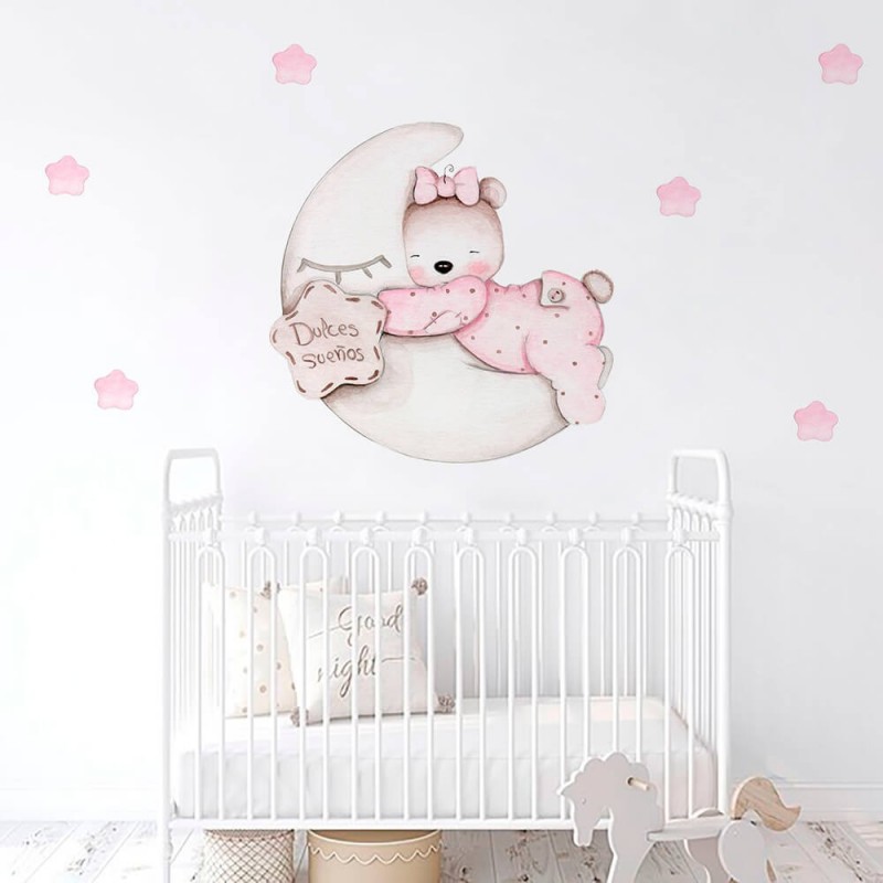 vinilo infantil osita dulces sueños imda