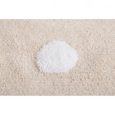 Alfombra Topos Crema - Lorena Canals