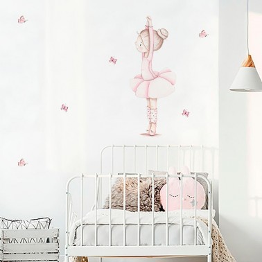 vinilos imda | modelo bailarina - bebeydecoracion