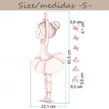 Vinilo Infantil Bailarina I IMDA