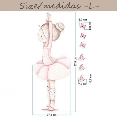 Vinilo Infantil Bailarina I IMDA