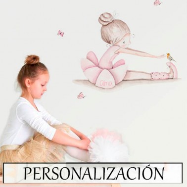 Vinilo Infantil Bailarina II IMDA
