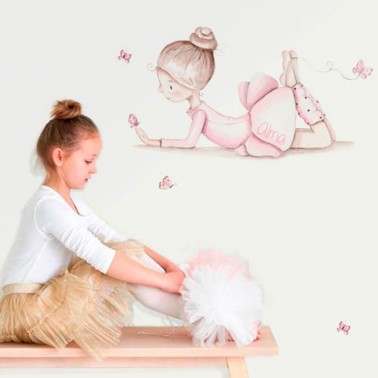 Vinilo Infantil Bailarina III IMDA