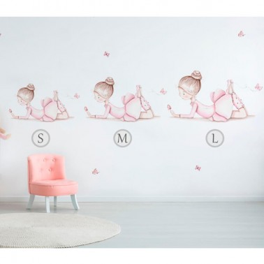 Vinilo Infantil Bailarina III IMDA
