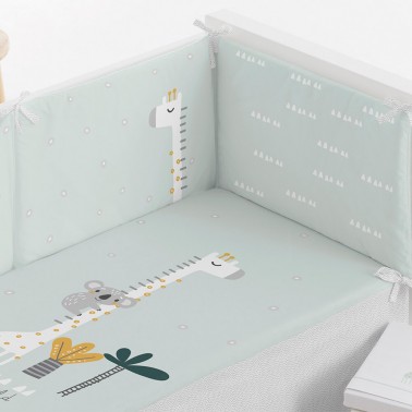 Colcha y protector de cuna Koala