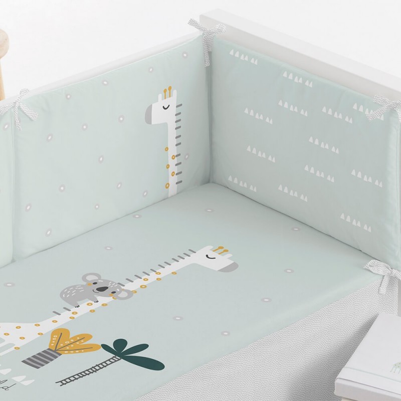 Colcha y protector de cuna Koala
