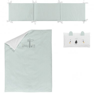 nordico y protector cuna reversible koala