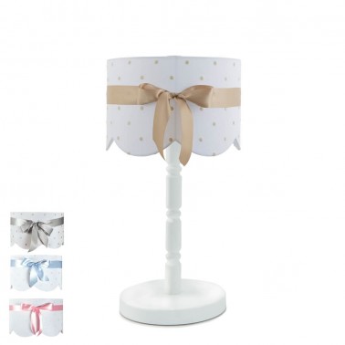 lámpara infantil de sobremesa lazo- pie 6039