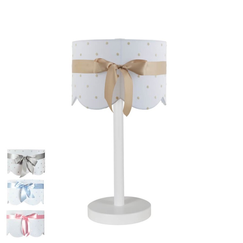 lámpara infantil de sobremesa lazo- pie 5181
