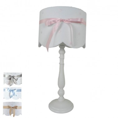 lámpara infantil de sobremesa lazo- pie 6337