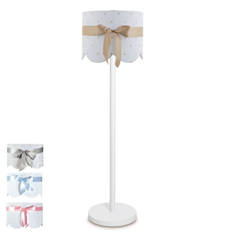 lámpara de pie infantil lazo - pie 5180