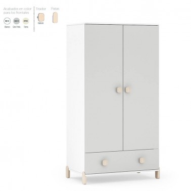 Armario dos puertas Elemental Ros Mini