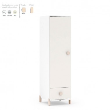 Armario una puerta Elemental Ros Mini