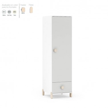 Armario una puerta Elemental Ros Mini