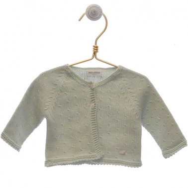 rebeca larga con ochos para bebe 8403