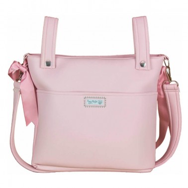 bolso talega ecopiel varios colores rosy fuentes