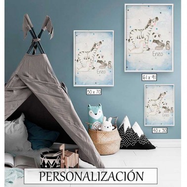 Lamina infantil Animals