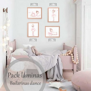 Pack Laminas Bailarinas