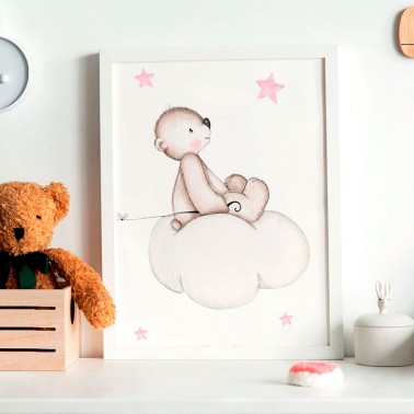 Pack Laminas En busca de estrellas rosa