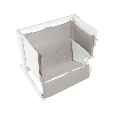 Vestidura minicuna colecho Planet Verde