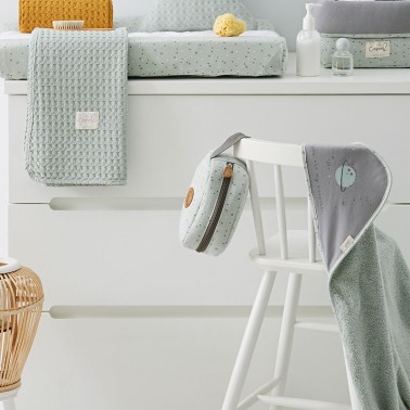 Manta crochet Planet Verde