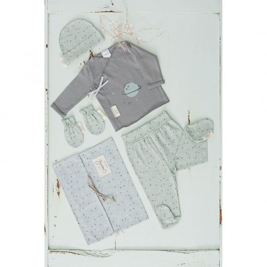 Set 5 piezas Bebe Planet Verde