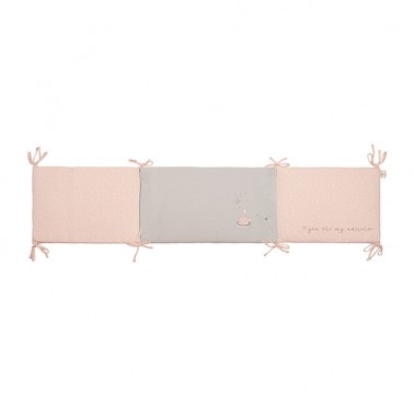 Protector cuna 60-70-80 Planet Rosa