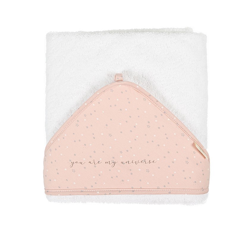 Maxicapa Blanco Planet Rosa