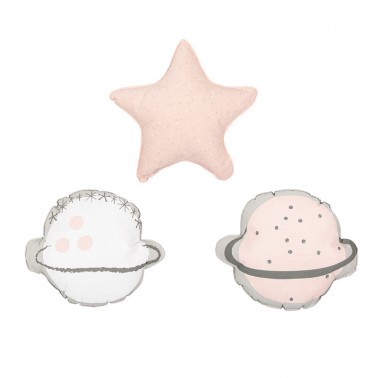 Set cojines Planet Rosa