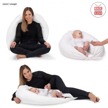 Cojin de lactancia Luna Sky Beige