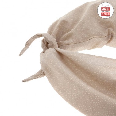 Cojin de lactancia Luna Sky Beige