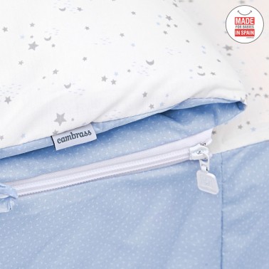 Saco nordico cuna Sky Celeste