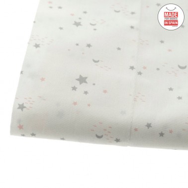 Sabanas minicuna y capazo Sky Rosa