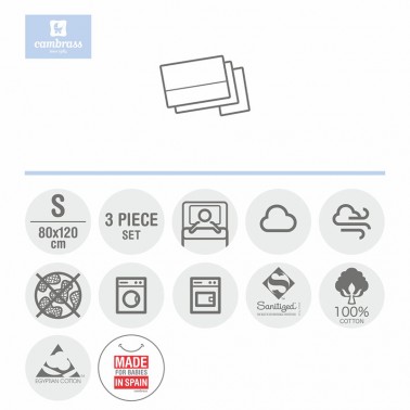 Sabanas minicuna y capazo Sky Rosa