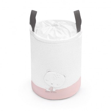 Cesta de almacenaje Sleepy Rosa