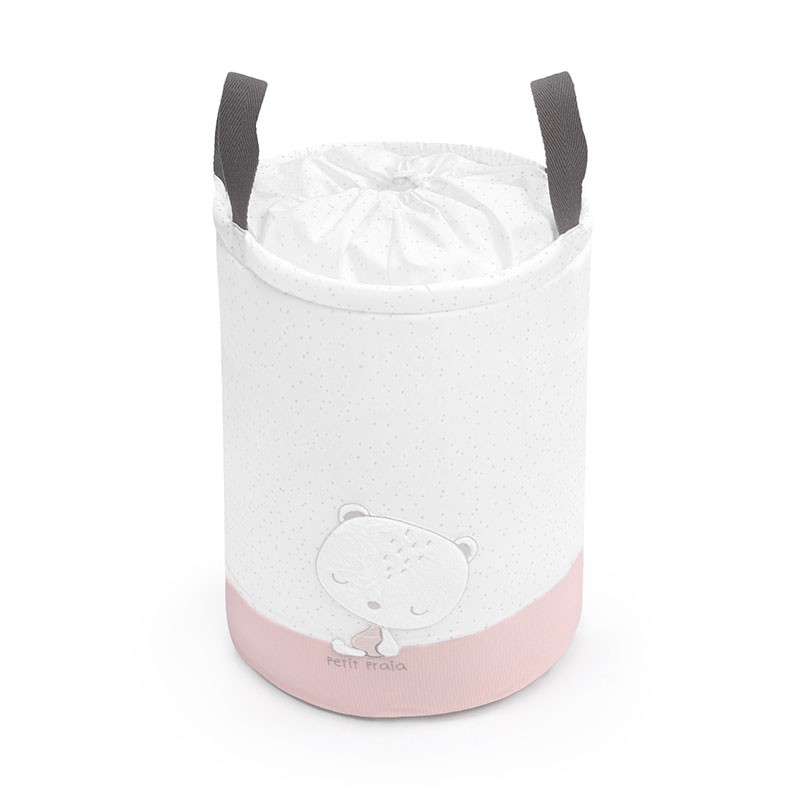 Cesta de almacenaje Sleepy Rosa