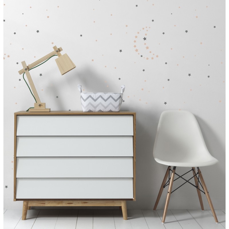 Vinilo infantil Sleepy Rosa Petit Praia