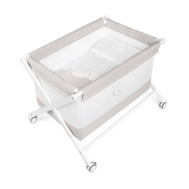 Minicuna tijera Sleepy Gris