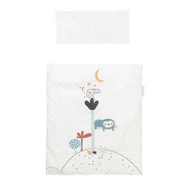 Funda nordica cuna Jungla