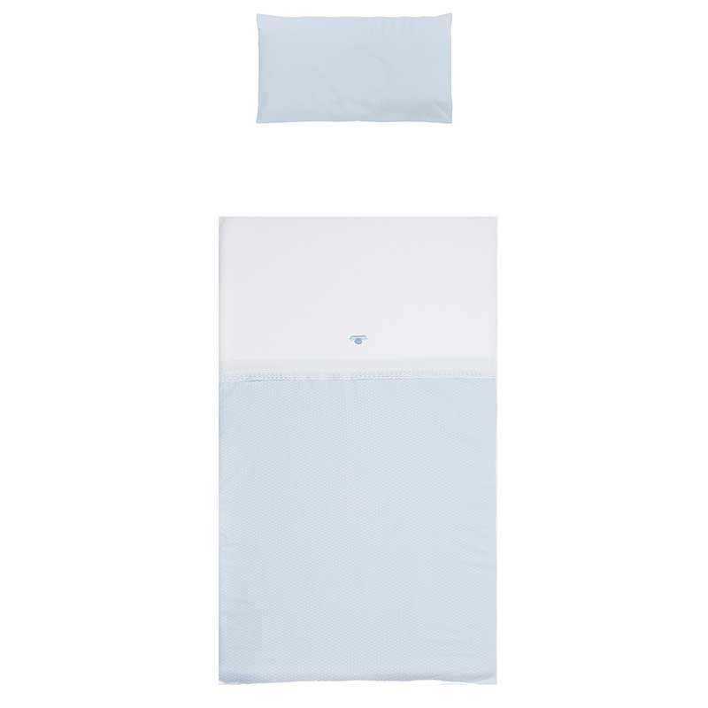 Funda nordica cuna Venecia Azul