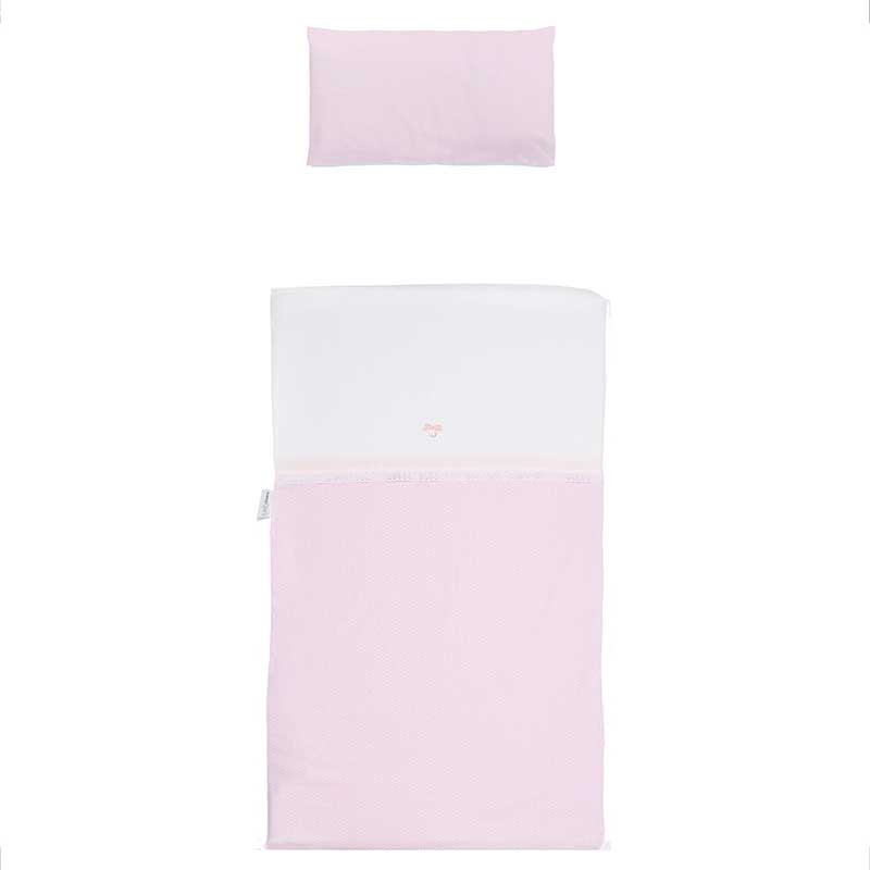 Funda nordica cuna Venecia Rosa