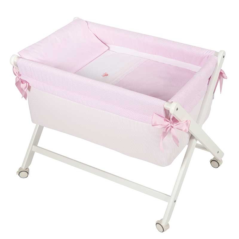 Minicuna tijera Venecia Rosa