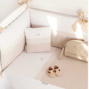 Protector cuna Venecia Camel