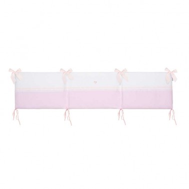 Protector cuna Venecia Rosa