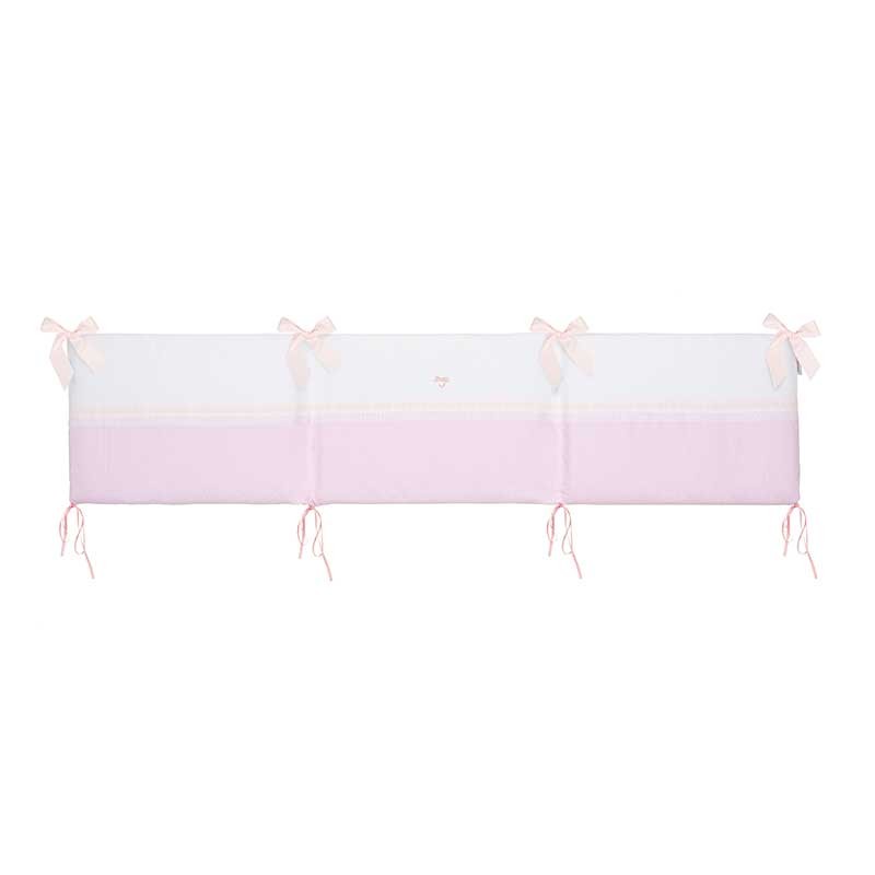 Protector cuna Venecia Rosa