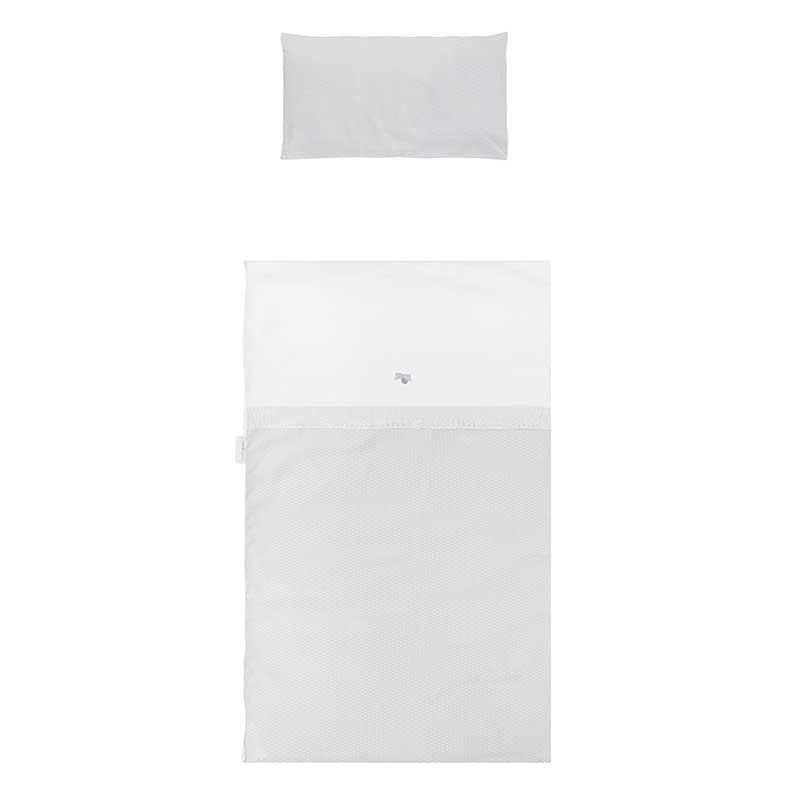 Funda nordica cuna Venecia Gris